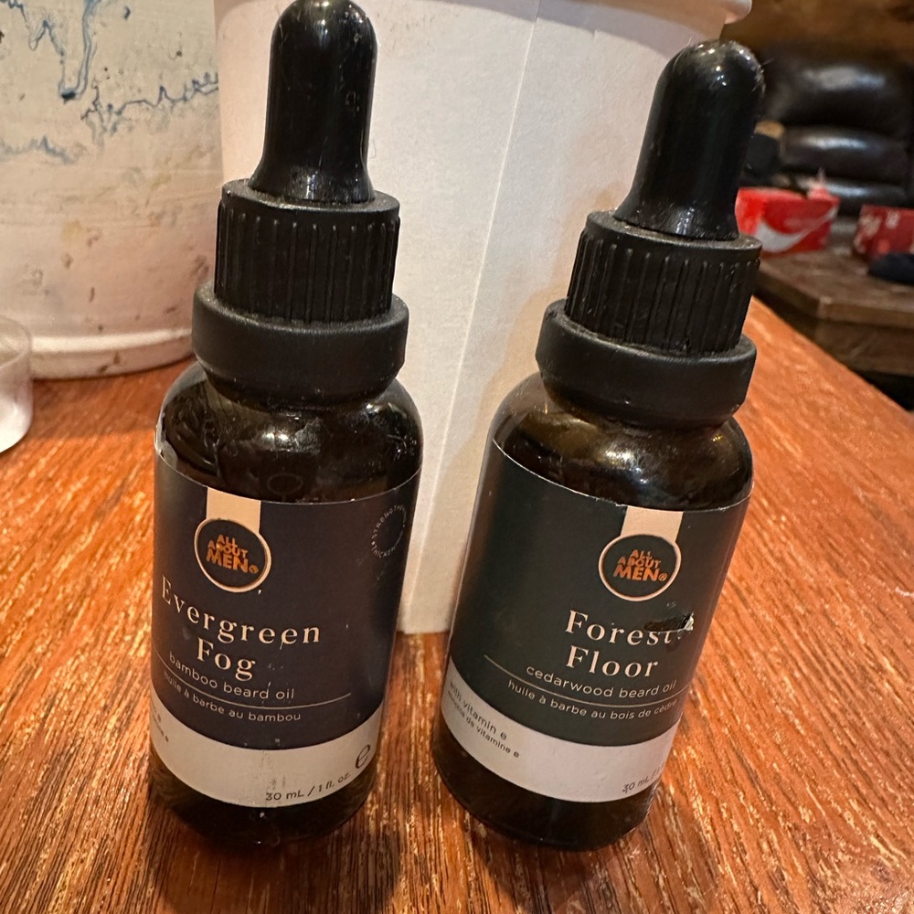 Beard oil set of 2 NEW